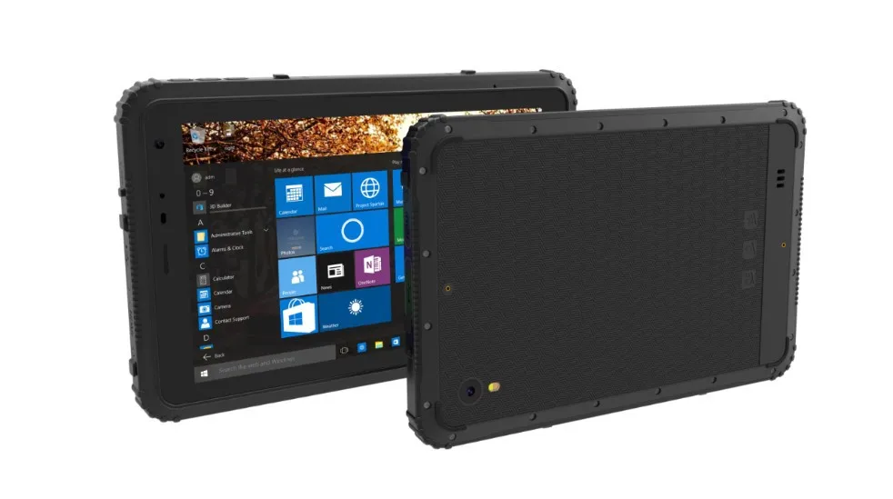 Промышленный прочный сенсорный планшет ПК Windows 10 тонкий водонепроницаемый телефон пылезащитный ударопрочный " 2G ram gps 4G LTE Android 5,1