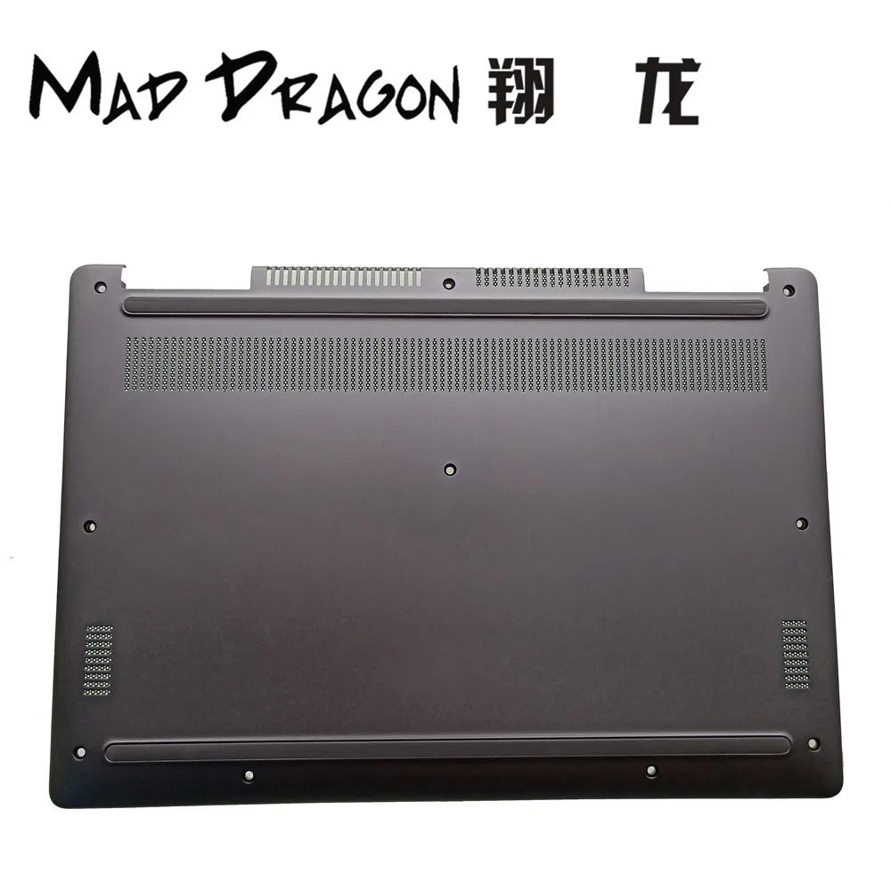 MAD DRAGON Brand Laptop NEW Lower Base Cover Bottom Case Silver For Dell inspiron 13 7370 7373 7380 05VHWV 5VHWV 460.0B503.0005