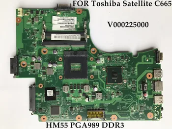 

High quality laptop motherboard for Toshiba Satellite C665 V000225000 HM55 PGA989 DDR3 100% Fully tested