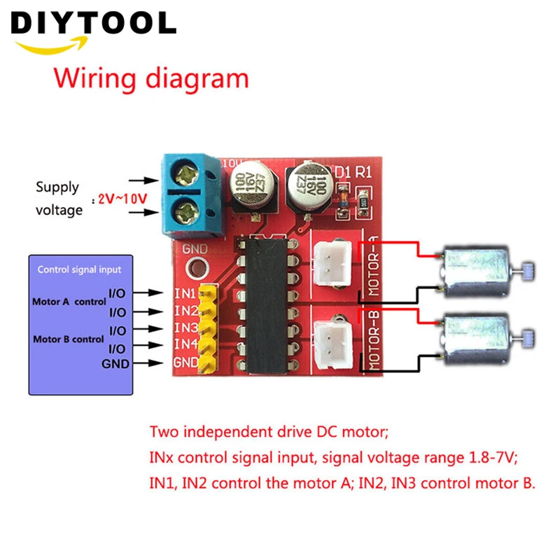 Kit 2 5a Dual Channel Dc Motor Driver Mini Module Beyond L298n Pwm Speed Control Motor Driver Aliexpress Kit 2 5a Dual Channel Dc Motor Driver Mini Module Beyond L298n Pwm Speed Control Motor Driver Aliexpress