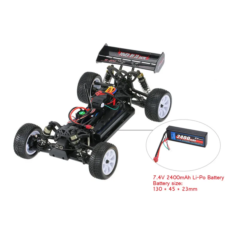 ZD Racing 9102 Thunder B-10E набор для самостоятельной сборки автомобиля 2,4 ГГц 4WD 1/10 Масштаб бесщеточный RC внедорожный Багги обучающие игрушки для обучения хобби