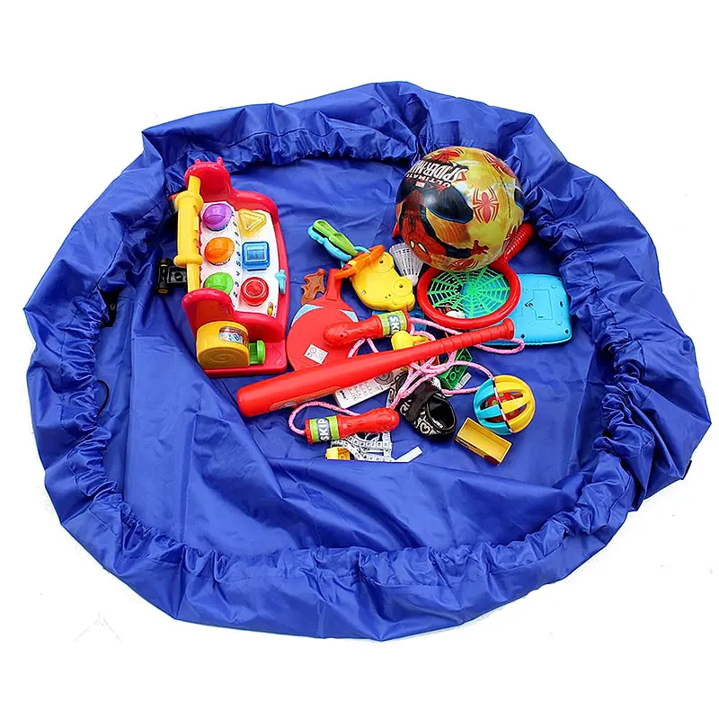 Toy hammock Round hammock Portable Kids Toy Storage Bag Play Mat Lego Diameter 150cm