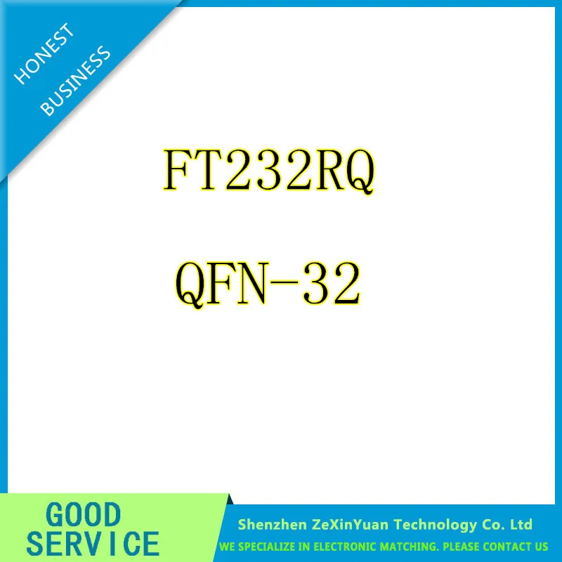 5 шт./лот FT232 ft232rq QFN32 USB UART асинхронный последовательный порт