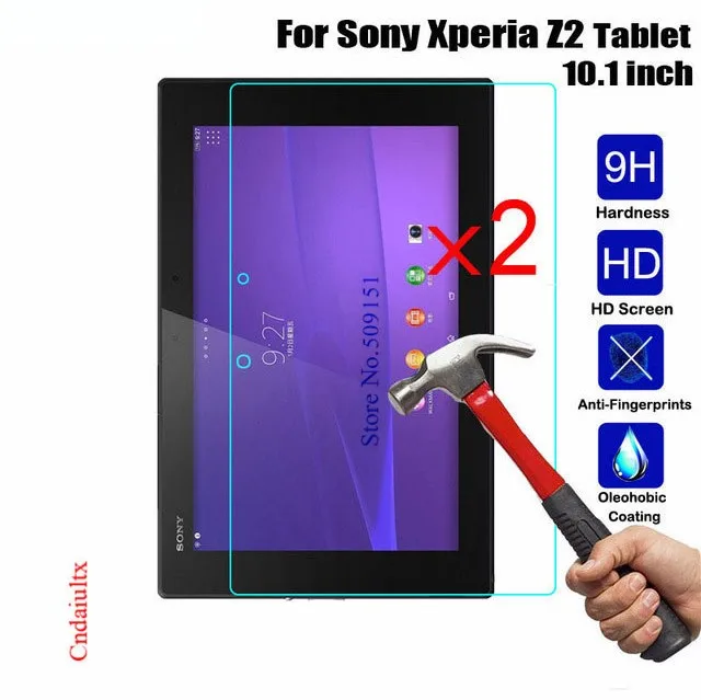 Закаленное стекло 9H 0 3 мм для Sony Xperia Z2 Tablet 10 1 дюйма тонкая сенсорная пленка