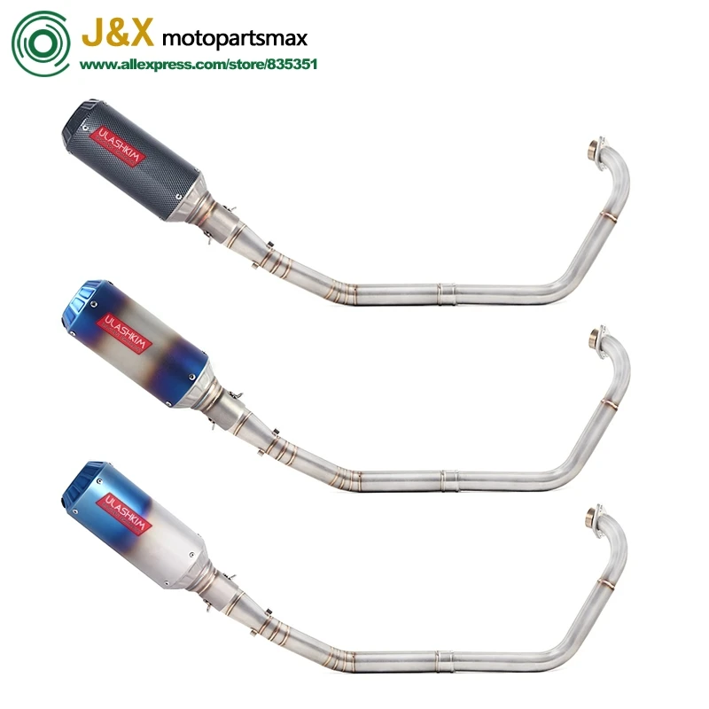 Мотоциклетная полная выхлопная система Escape Slip On для Yamaha YZF R15 R125 MT125 V3 MT15 MT-15 2008-2017