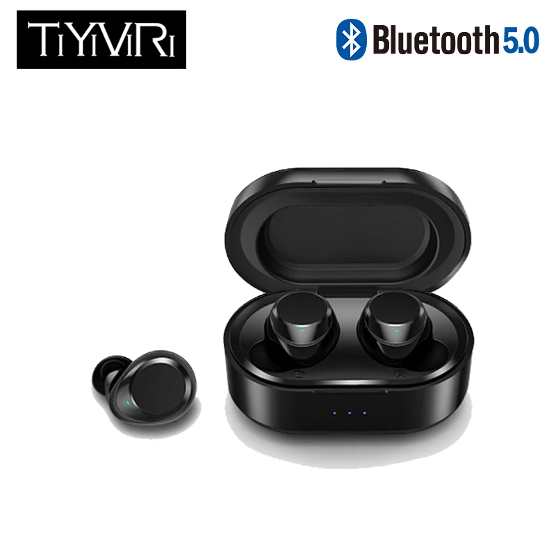 

Touch Control Mini Wireless Earbuds 7 Hours Music Time 500mAh Siri control Sports 5.0 Headsets Handsfree for iPhone Smart Phone