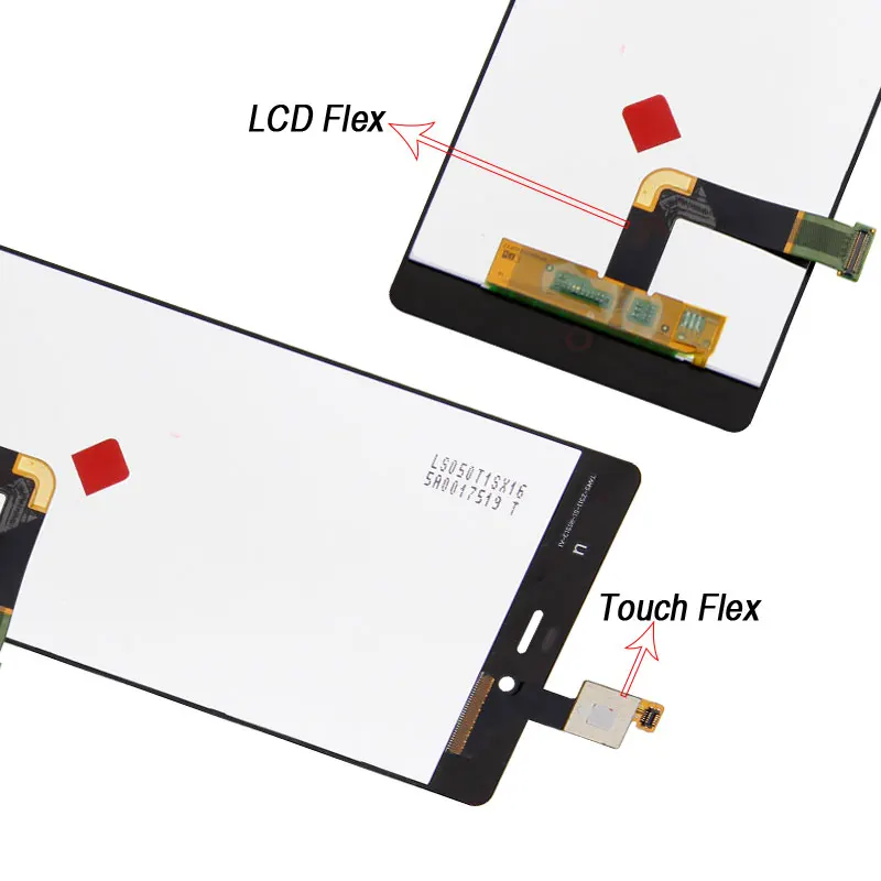 Для 5," zte Nubia Z9 mini NX511J ЖК-дисплей дигитайзер панель сенсорного экрана в сборе 1920x1080 Бесплатные инструменты