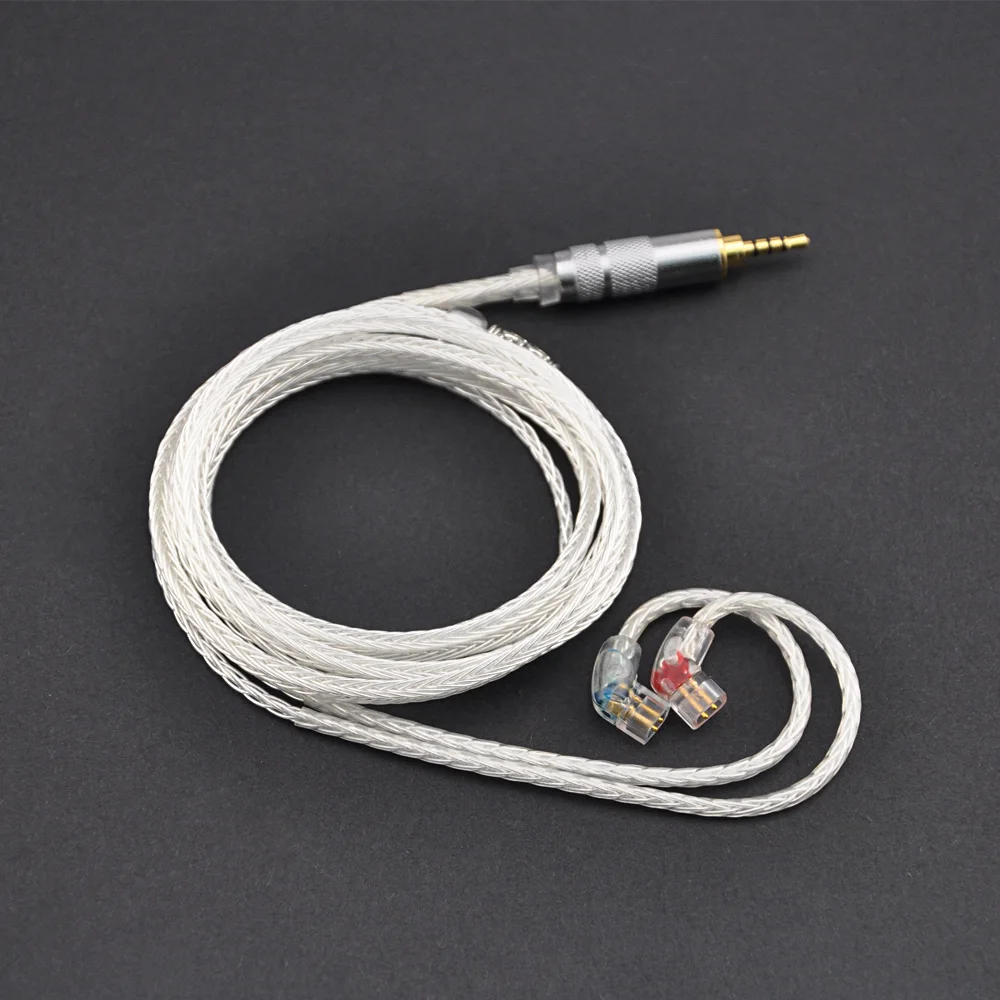Yinyoo Custom Made 2.5/3.5mm 7N Silver Plated