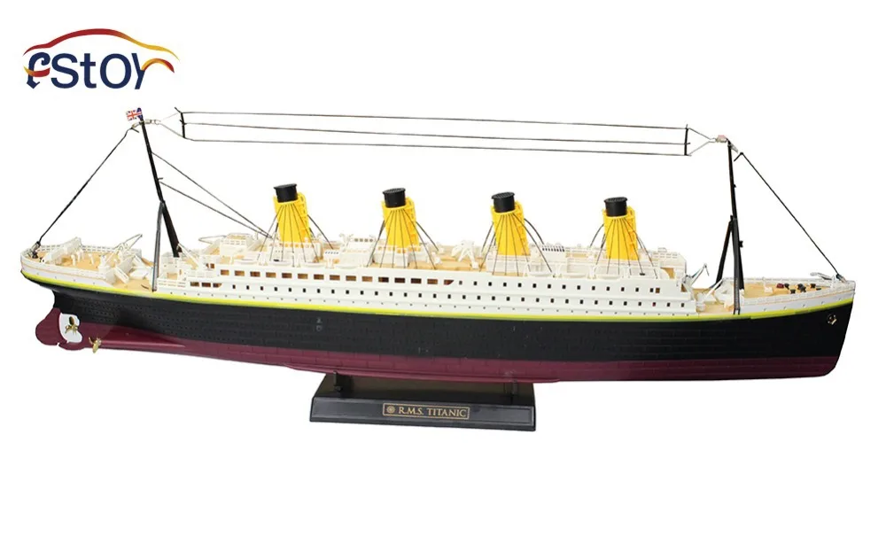 RC лодка 1:325 масштаб Титаник море Гранд Круизный корабль 3D Titanic Century Классический