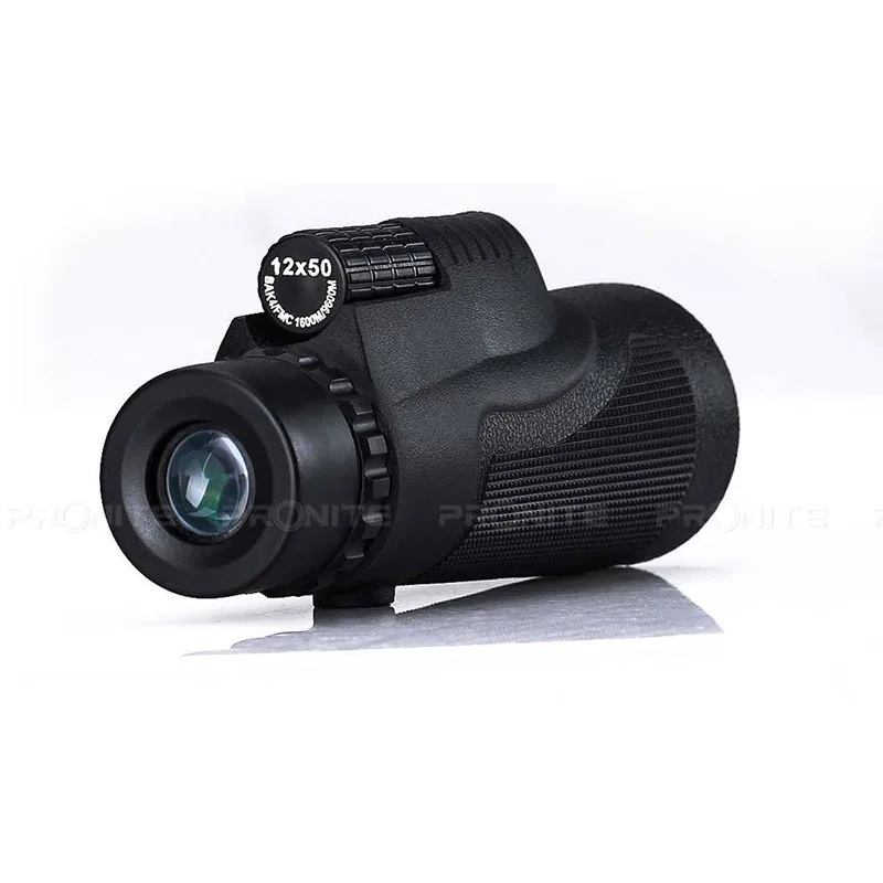 Монокуляр зум 12x50 BAK4 Prism телескоп HD мини ночного видения охотничьи прицелы Turizm