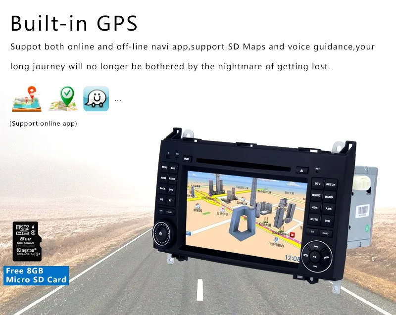 Top Octa Core Android 6.0 Car DVD Player For Mercedes Benz Sprinter W209 W169 W245 Viano Vito B150 B200 Car Radio 2Gb Ram+32Gb Rom 6 Top Octa Core Android 6.0 Car DVD Player For Mercedes Benz Sprinter W209 W169 W245 Viano Vito B150 B200 Car Radio 2Gb Ram+32Gb Rom 6