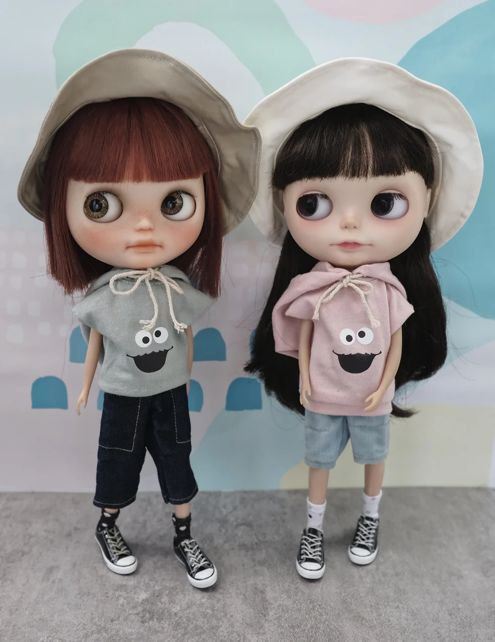 2 шт./компл. Blyth [Топ + носки] Azone свитер 1/6 футболка для куклы (подходит Pullip BJD Kurhn Licca