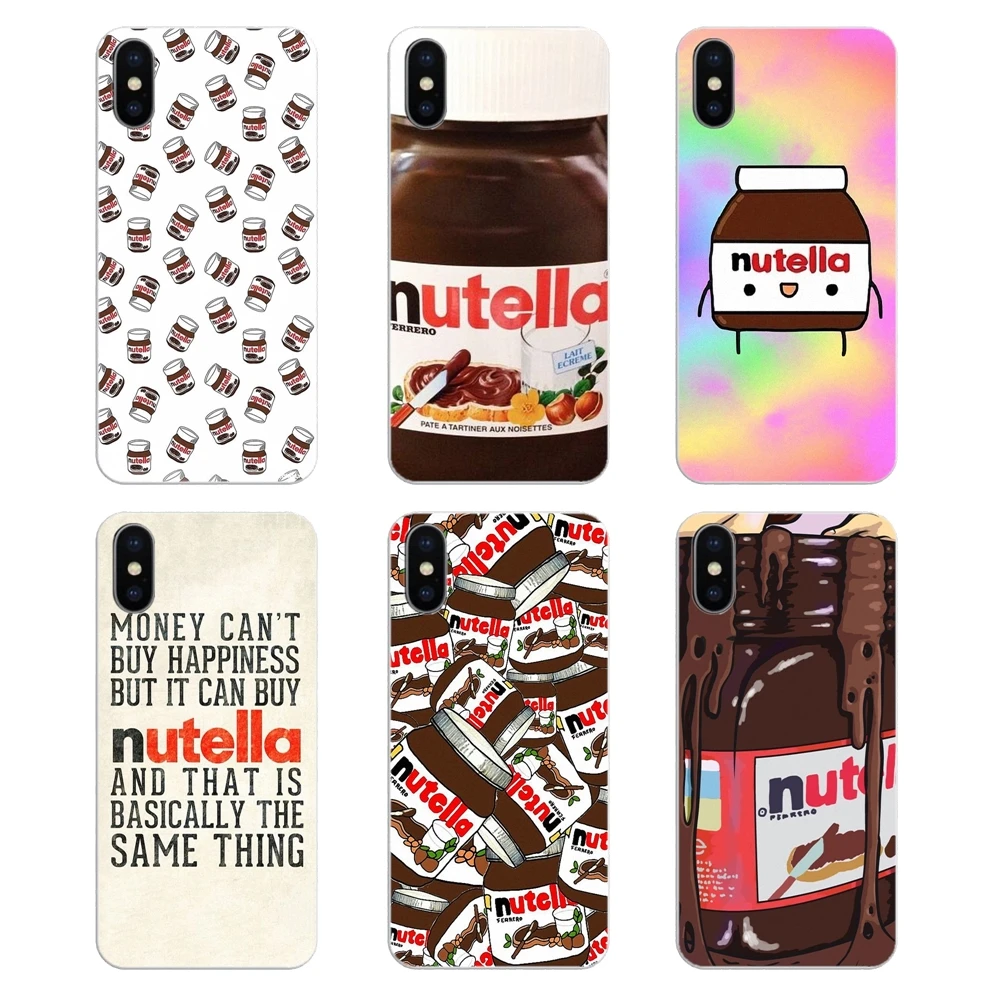 For Xiaomi Redmi 4X S2 3S Note 3 4 5 6 6A Por Pocophone F1 Mi Chocolate Tumblr Nutella Bottle Pattern Collage Phone Shell Case |