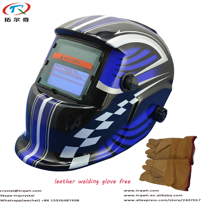 1pc Tig Mig Arc Mma Protection DIN9 13 Welding Helmet Welding Glove