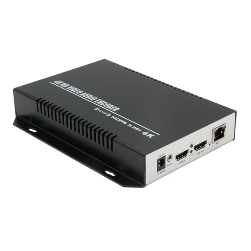ZY-EH401 4K HDMI видео кодировщик H.264/MPEG4 потоковый кодировщик с поддержкой HDMI Loop-out HTTP RTMP RTSP FLS FLV ONVIF Multicast