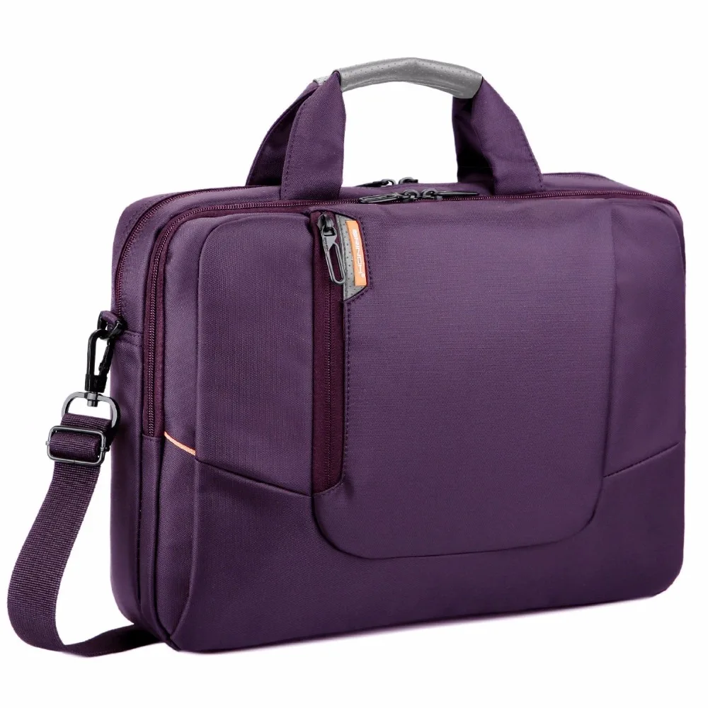 

2019 Brinch Waterproof Laptop Bag 14 14.6 15 15.6 Inch Notebook Shoulder Bag Handbag Laptop Case With Side Pockets