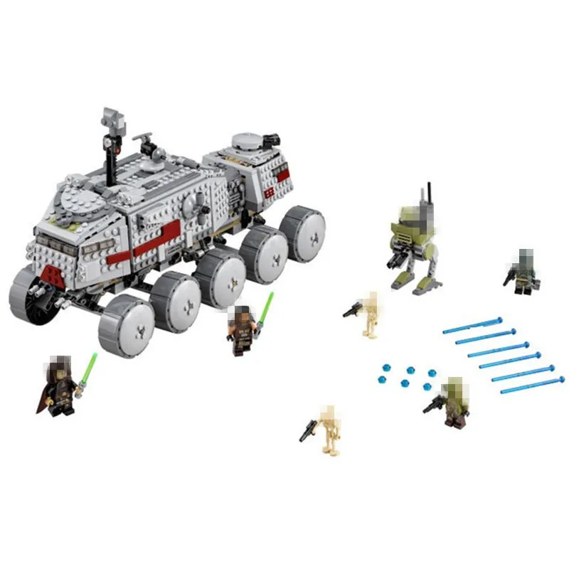 

LEPIN 05031 933Pcs Star Clone Turbo Tank Building Blocks Compatible with STAR PLAN Toy Boys Toys Gift wars