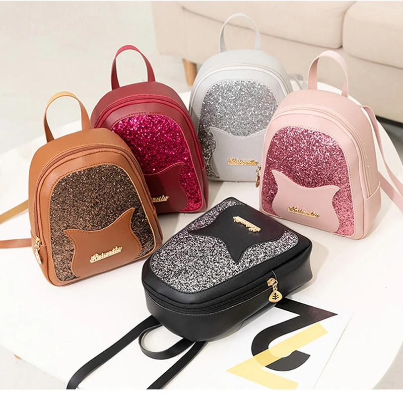 sac a dos sequin fille
