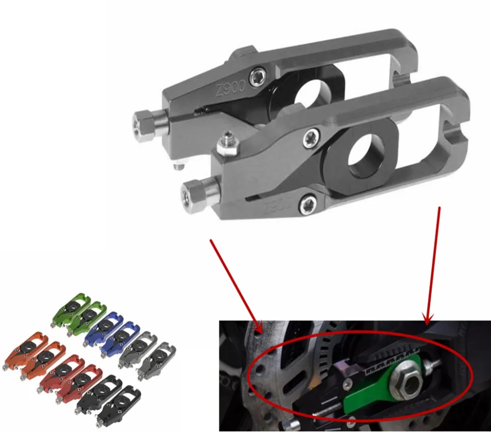 Chain Adjusters Spanners For Kawasaki Z900 2018 2017 Motorcycle