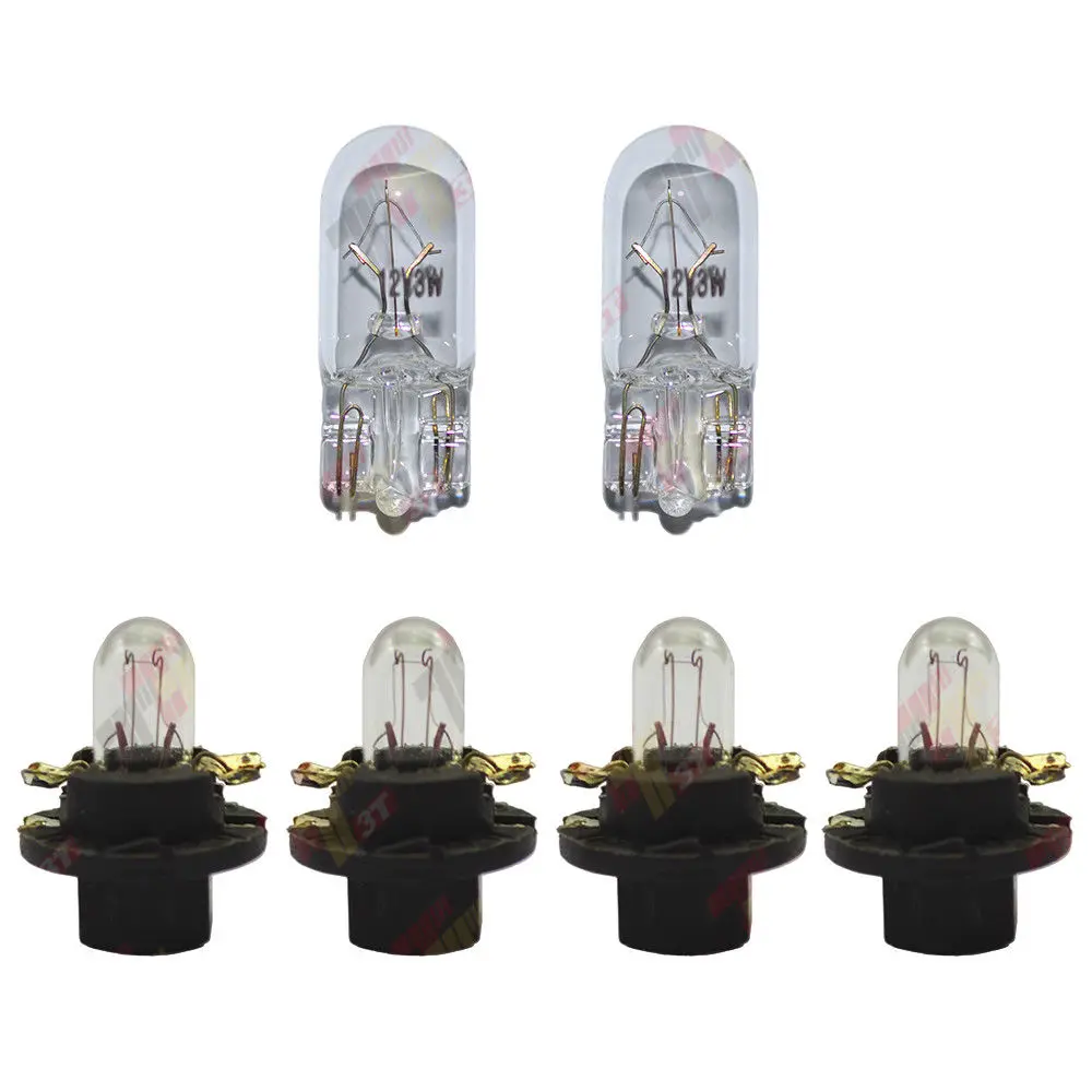 

6PCS X FOR Mercedes-Benz W208 W210 E- Class E320 E430 55 FOR AMG instrument cluster light bulbs