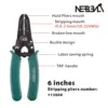 TUOSEN Wire Stripper Decrustation Pliers Multi tool Repair Tool Pliers Cable Wire Stripping Pliers Crimping Pliers Combination ► Photo 2/6