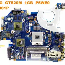 Оригинальная материнская плата для ноутбука ACER 5750G 5750G GT520M 1GB P5WE0 LA-6901P протестирована