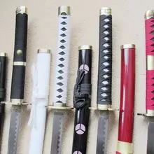 S2689 Аниме ONE PIECE SHUSUI SANDAI KITETSU WADO ICHIMONJI YUBASHIRI кисть в виде меча хамона типа 4" Лот 4