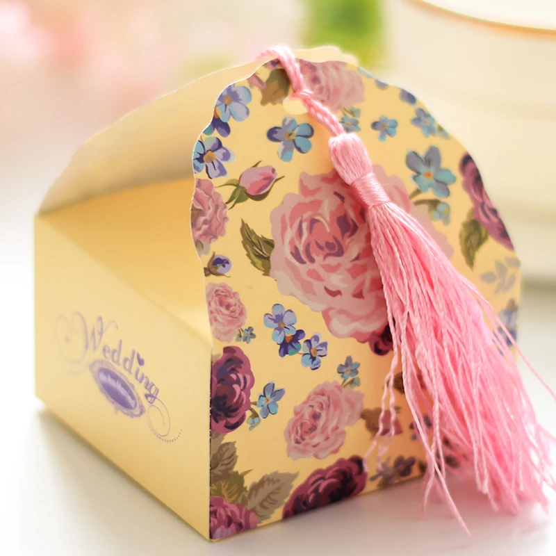 Korean style10Pcs/lot Party Supplies candy boxes Creative Wedding