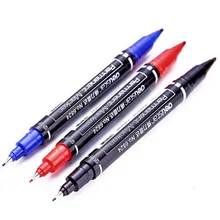 Coloffice 2 шт двухсторонняя кисть художественные маркеры кисть для каллиграфии для подписи китайское изучение слов Канцтовары Школьные принадлежности