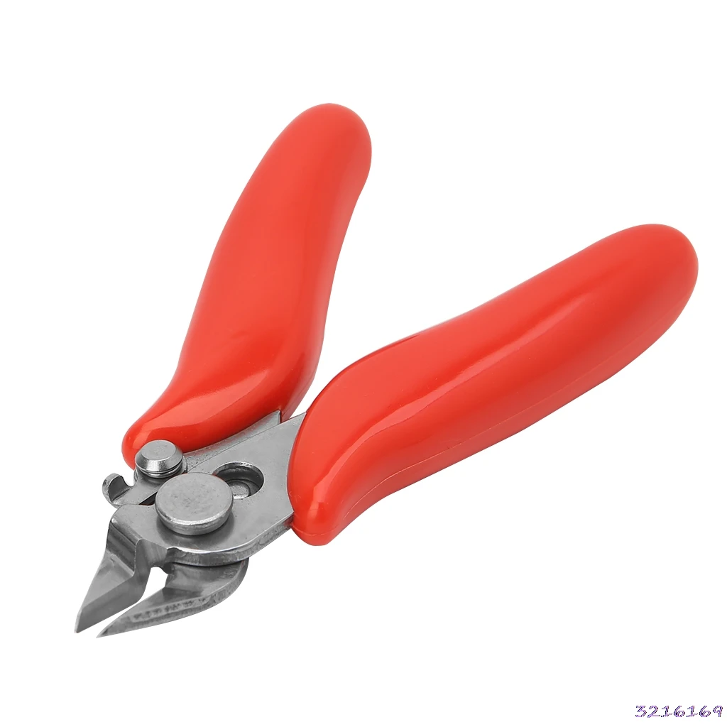 

Mini 3.5" Diagonal Side Cutting Pliers Lock Cable Wire Cutter Repair Hand Tools