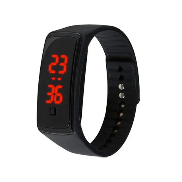 ET Silicone Battery Storage Case with Colorful Wristband Smart Watch