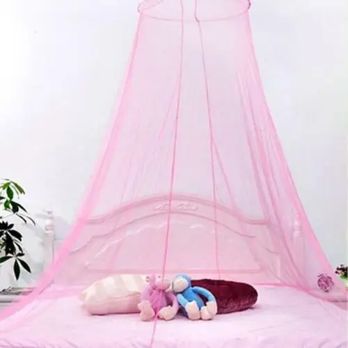 Горячая Милая Детская Принцесса навес кроватка сетка купольная кровать с противомоскитной сеткой для детской