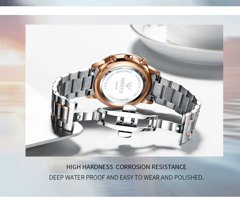Mens Watches Top Brand Luxury Automatic Mens Watch Minimalist Watch Men Waterproof Male Watch Sports Male Watch Luxury NIBOSI    (6)