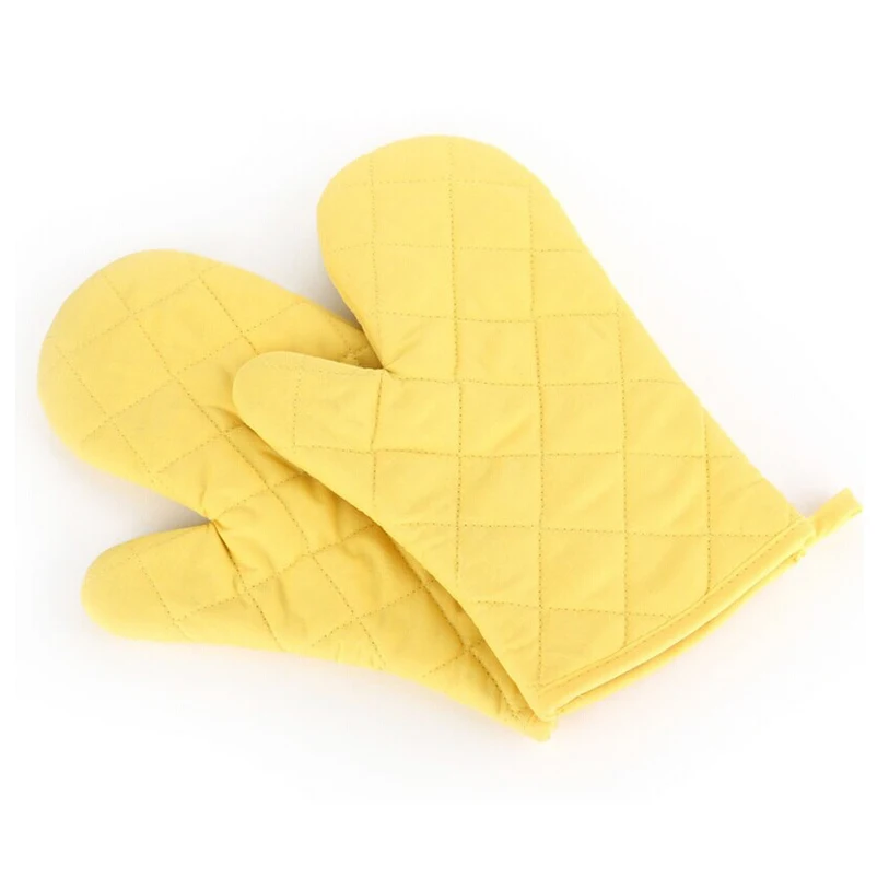 SZS Hot 1 Pair Kitchen Craft Heat Resistant Cotton Oven Glove Pot