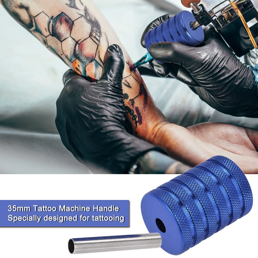 

35mm Aluminum Alloy Tattoo Machine Grip Tube Adjustable For Cartridge Tattoo Needle Rotary & Coil Tattoo Machine Grip