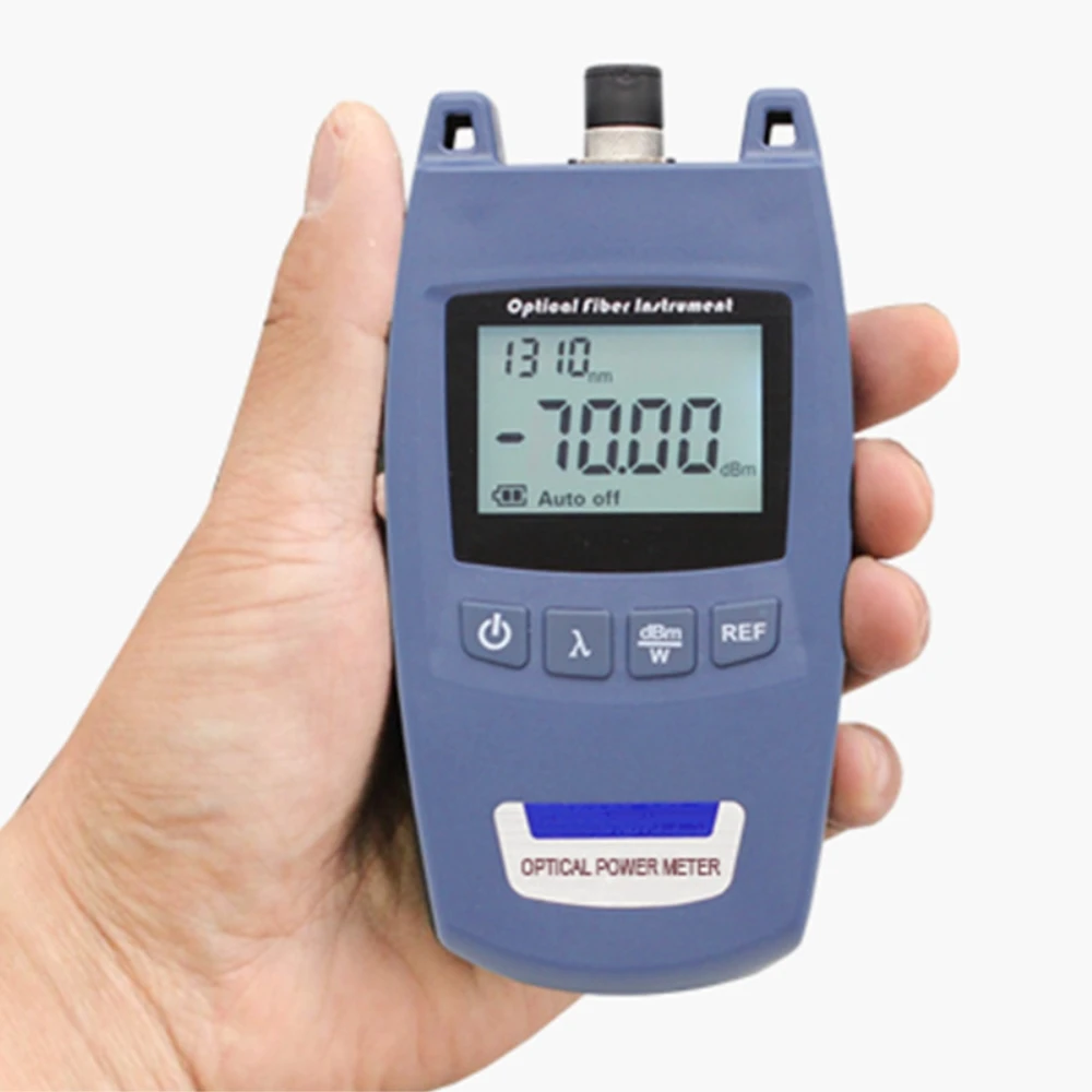 

Mini FTTH Fiber Optical Power Meter TL520 -70dBm~+10dBm Fiber Optical Cable Tester FC/ 2.5mm Universal interface Connector