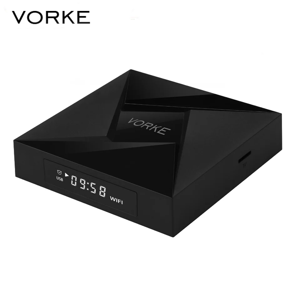 VORKE Z5 Amlogic S905W Android 7.1.2 Smart ТВ коробке 2 ГБ/16 ГБ 802.11ac IEEE WI-FI Bluetooth 4 1 LAN HDMI 0 3D кино DLNA |