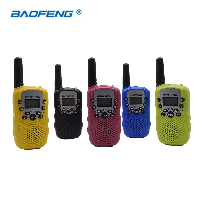 2 шт. Baofeng T3 Мини Walkie Talkie дети радио 0 5 Вт 8/22CH ЖК дисплей Дисплей любитель