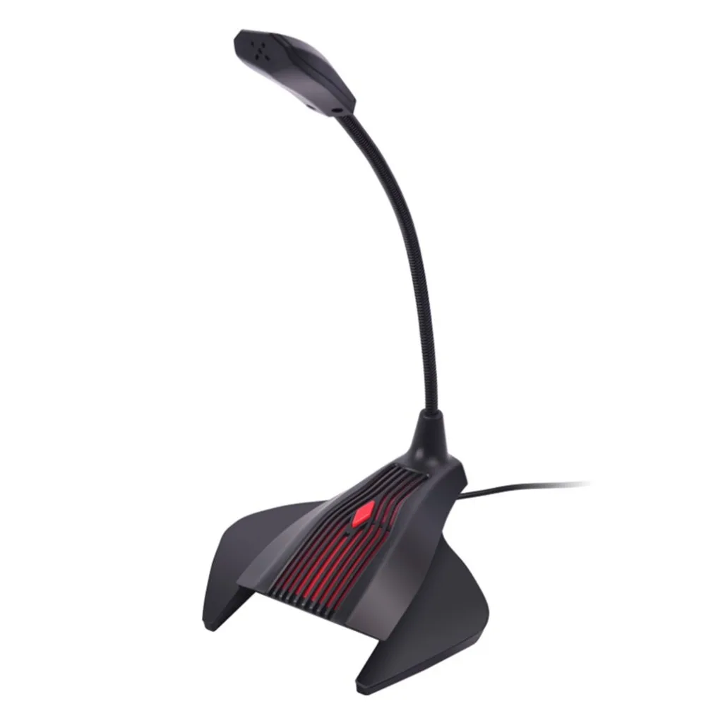 buy F10 Professional Flexible Microphone Karaoke Studio Gaming Meeting Microphones Mic for Computer PC Black