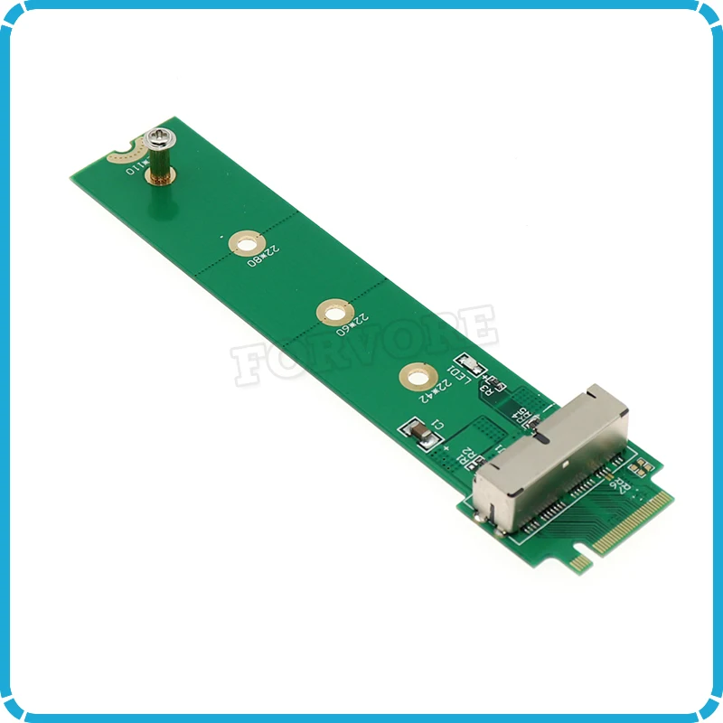 

New M.2 NGFF M key adapter card for 2013 2014 2015 apple MacBook Air A1465 A1466 SSD