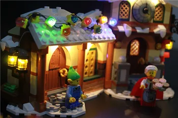 

LED Light Up Kit For Santa's Workshops Creator Series Lighting Set Compatible With Lego 10245
