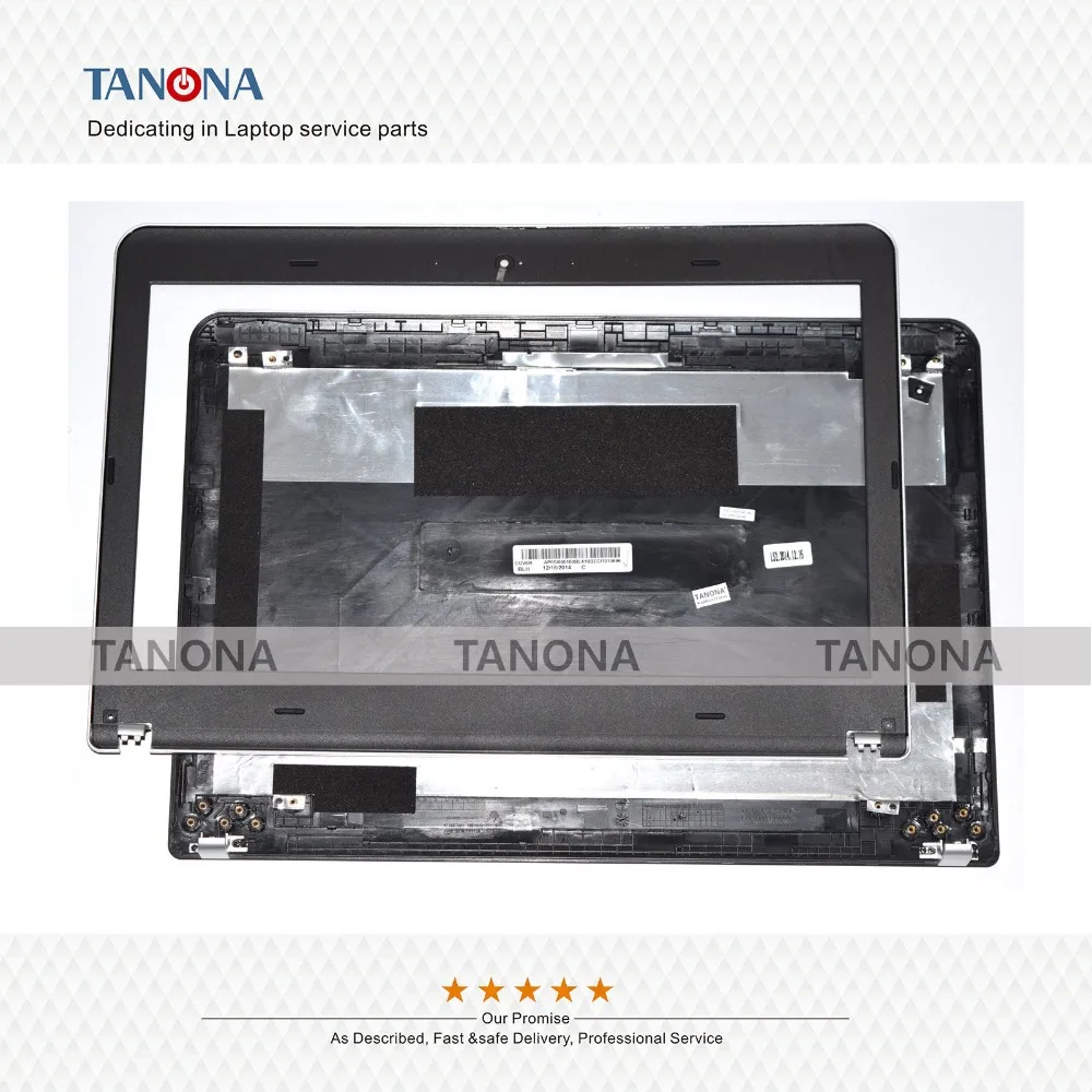 

Orig New for Lenovo ThinkPad E431 E440 Top Case LCD Back Cover Rear Lid AP0SI000200 04X1137+ Front Bezel 04X1135 AP0SI000100