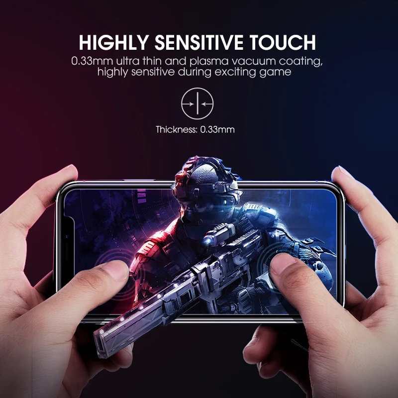 Закаленное стекло премиум класса 9H для iPhone 4 4S 5 5s 5se 6 s 7 8 plus X XS max XR iPod Touch Защитная