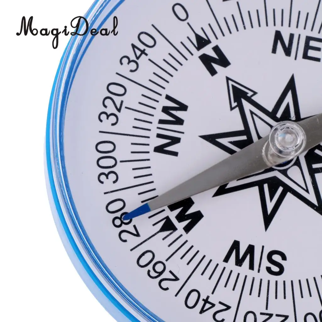 MagiDeal Professional 100mm Large Handheld Compass Safety Tools for Outdoor Teaching Camping Hiking Climbing Navigation Supplies