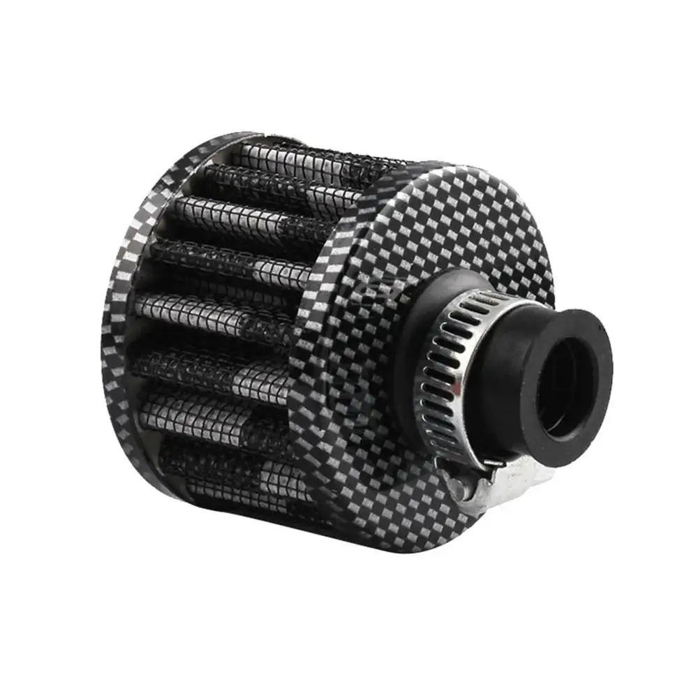 Filtro de aire reacondicionado de automóvil modificación pequeña cabeza De Seta filtro de aire cabeza de seta 12mm filtro de aire