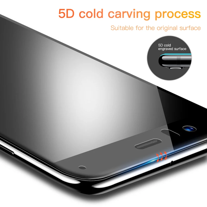 5D полное покрытие закаленное стекло для Redmi Note 5 4X 5A Pocophone F1 Защита экрана Xiaomi Mi 8 SE 6