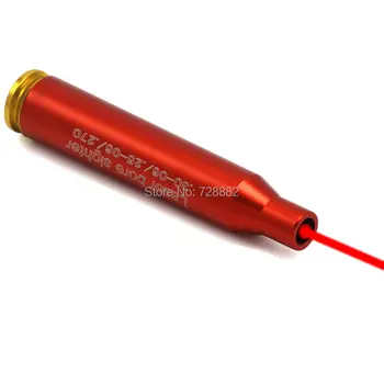 

CAL .30-06/.25-06/.270 WIN Caliber Cartridge Red Laser Sight Bore Sighter Boresighter For Hunting Free Shipping