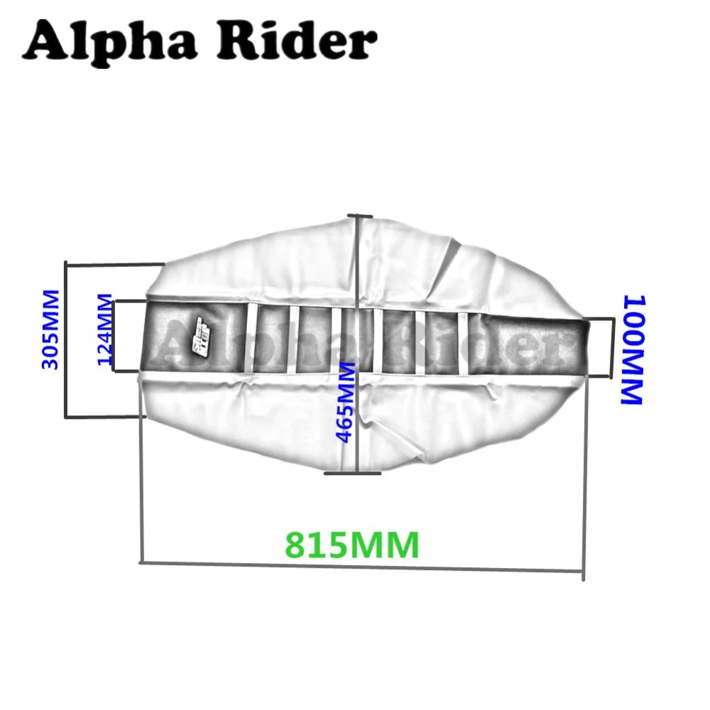 Ребристые резиновые захват мягкие сиденья для KTM 125 250 300 350 450 530 SX SXF SX-F XC XC-F EXC EXC-F