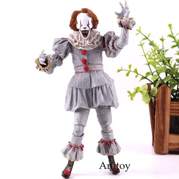 

NECA Horror Pennywise Stephen King's It Action Figure Peel Toys PVC Collection Model