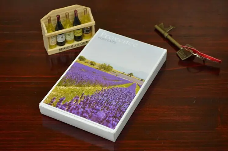 

30pcs/lot Postcard,Provence Lavender theme,Christmas Post cards Greeting Birthday Message Cards